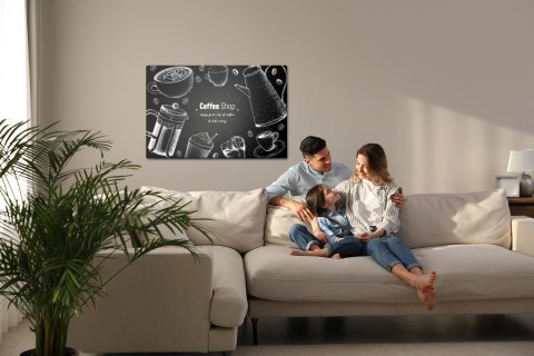 Obraz Na Płótnie Dzbanki Do Kawy Canvas Naturalny 100x70 LB-2679-NC100-70