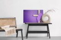 Obraz Na Płótnie Krzyż Na Fioletowym Tle Canvas Naturalny 100x70 LB-2591-NC100-70