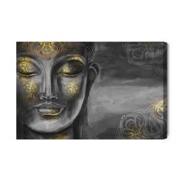 Obraz Na Płótnie Bodhisattwa Canvas Naturalny 100x70 LB-2554-NC100-70