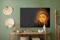 Obraz Na Płótnie Bogini Durga Canvas Naturalny 100x70 LB-2624-NC100-70