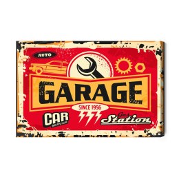 Obraz Na Płótnie Części I Napisy W Stylu Vintage Canvas Naturalny 100x70 LB-2920-NC100-70