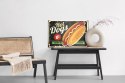Obraz Na Płótnie Hot Dogi W Stylu Vintage Canvas Naturalny 100x70 LB-2805-NC100-70