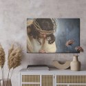 Obraz Na Płótnie Jezus W Koronie Cierniowej Canvas Naturalny 100x70 LB-2473-NC100-70