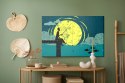 Obraz Na Płótnie Nocne Wędkowanie Canvas Naturalny 100x70 LB-2790-NC100-70