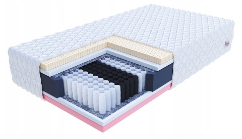 Komfortowy Materac multipocketowy H2 COMFORT MAX 80x200x31 SILVERCARE