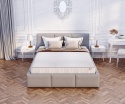 Wysoki Materac kieszeniowy Visco DAVOS PREMIUM JERSEY 80x200