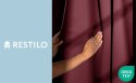 Zasłona BLACKOUT  czerwony przelotki srebrne 140x245 ameliahome - CURT/AH/BLACKOUT/EYELETS/WINE/140