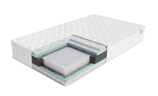 KOMFORTOWY Materac micropocketowy H4 RESTONI NANO LUX 180X200X26