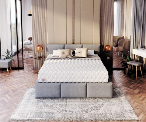 Komfortowy Materac multipocketowy Visco H3 H4 VENETO 120x200x22 PREMIUM JERSEY