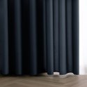 RESTILO zasłona CARLI kolor indygo gładki styl klasyczny przelotki srebrne materiał oxford 200x250 - CURT/RES/OXFORD/CARLI/EYELE