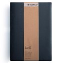 RESTILO zasłona CARLI kolor indygo gładki styl klasyczny taśma materiał oxford 200x270 - CURT/RES/OXFORD/CARLI/PLEAT/INDIGO/200X