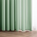 RESTILO zasłona CARLI kolor miętowy gładki styl klasyczny przelotki srebrne materiał oxford 200x250 - CURT/RES/OXFORD/CARLI/EYEL