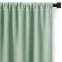 RESTILO zasłona CARLI kolor miętowy gładki styl klasyczny taśma materiał oxford 200x270 - CURT/RES/OXFORD/CARLI/PLEAT/MINT/200X2