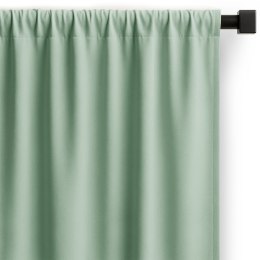 RESTILO zasłona CARLI kolor miętowy gładki styl klasyczny taśma materiał oxford 200x270 - CURT/RES/OXFORD/CARLI/PLEAT/MINT/200X2