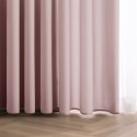 RESTILO zasłona CARLI kolor pudrowy róż gładki styl klasyczny taśma materiał oxford 200x270 - CURT/RES/OXFORD/CARLI/PLEAT/PINK/2