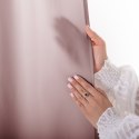RESTILO zasłona CARLI kolor pudrowy róż gładki styl klasyczny taśma materiał oxford 200x270 - CURT/RES/OXFORD/CARLI/PLEAT/PINK/2