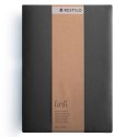 RESTILO zasłona CARLI kolor stalowy gładki styl klasyczny taśma materiał oxford 200x270 - CURT/RES/OXFORD/CARLI/PLEAT/CHARCOAL/2