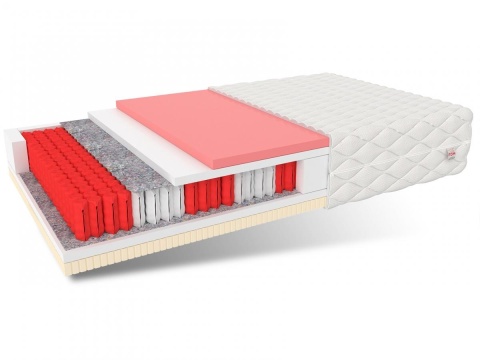 Materac multipocketowy H2 COMFORT MAX 160x200x31 PREMIUM JERSEY