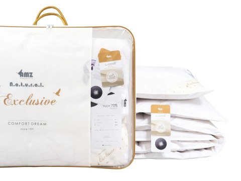 Poduszka 3-komorowa Basic+ puch gęsi 70% Rozmiar: 70x80