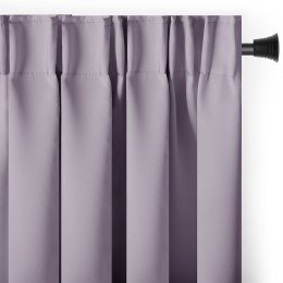 RESTILO zasłona BLACKOUT kolor pudrowy róż szarfa upinająca styl klasyczny taśma materiał blackout 140x300 - CURT/AH/BLACKOUT/PL