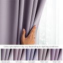 RESTILO zasłona BLACKOUT kolor pudrowy róż szarfa upinająca styl klasyczny taśma materiał blackout 140x300 - CURT/AH/BLACKOUT/PL