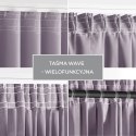 RESTILO zasłona BLACKOUT kolor pudrowy róż szarfa upinająca styl klasyczny taśma materiał blackout 200x245 - CURT/AH/BLACKOUT/PL