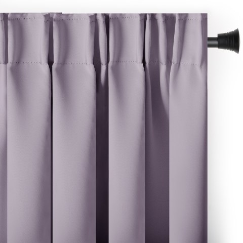 RESTILO zasłona BLACKOUT kolor pudrowy róż szarfa upinająca styl klasyczny taśma materiał blackout 285x250 - CURT/AH/BLACKOUT/PL