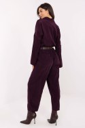 Spodnie Damski Model IT-SP-258009.83 Dark Violet - Italy Moda Italy Moda