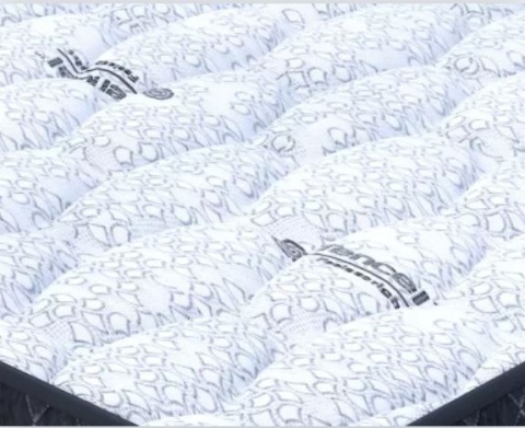 Materac micropocketowy H4 TASSO 80x200x24 TENCEL BORDER