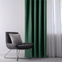 RESTILO zasłona BLACKOUT kolor butelkowa zieleń szarfa upinająca styl klasyczny taśma materiał blackout 200x175 - CURT/AH/BLACKO