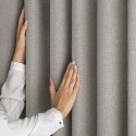 RESTILO zasłona CORITA kolor beżowy styl nowoczesny taśma materiał blackout, len 140x300 - CURT/RES/BLACKOUTLINEN/CORITA/PLEAT/B
