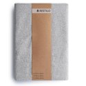 RESTILO zasłona CORITA kolor szary styl nowoczesny taśma materiał blackout, len 140x300 - CURT/RES/BLACKOUTLINEN/CORITA/PLEAT/GR