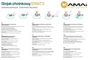 Stojak choinkowy KAMAI START 3 do drzewka 3,0m ZIELONY NOWY Kamai Stojaki Choinkowe