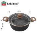GARNEK MARMUROWY Z KOSZEM DO SMAŻENIA KINGHOFF KH-1985 4L