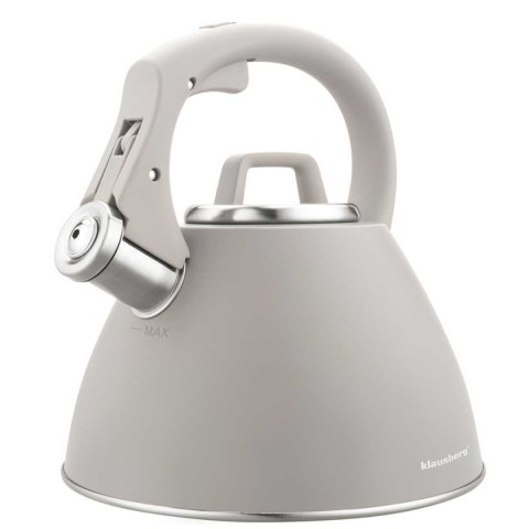 CZAJNIK STALOWY Z GWIZDKIEM 2,5L KLAUSBERG KB-7953