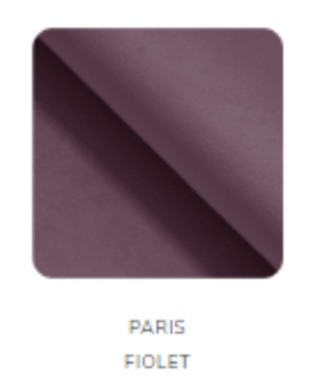 Łóżko lewitujące tapicerowane AVEIRO Paris (VIOLET) 90x200 stelaż met.