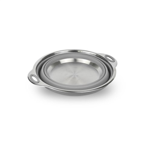 PLATINET SILICONE FOLDABLE CAMPING BOWL MISKA SKŁADANA SILIKONOWA 2,5 L GREY [46302]
