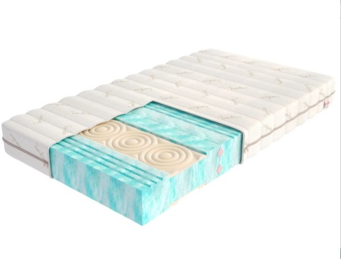 Materac piankowy w nowatorskiej technologii AirTech HYBRID 180x200 MICRO