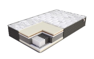 Materac multipocket H3 H5 BRAVO MAX Cashmere z zamkiem 120x200x30