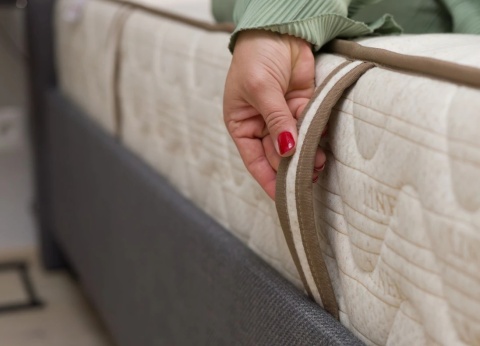 Materac multipocketowy H3 H4 SENTIMO 200x200x26 NATURAL BORDER