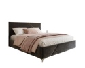 Łóżko tapicerowane NAVARO met. stelaż 120x200 PARIS Anthracite