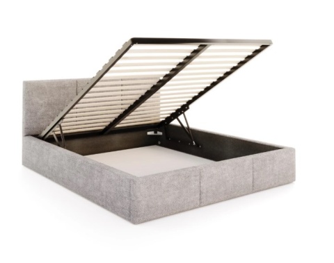 Łóżko AMBER OTTAWA RÓŻNE KOLORY) 140x200 STELAŻ METALOWY