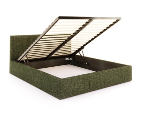 Łóżko AMBER OTTAWA RÓŻNE KOLORY) 140x200 STELAŻ METALOWY