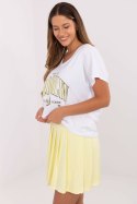 Spódnica Komplet Model RV-KMPL-A774.49 White/Yellow - Relevance Relevance