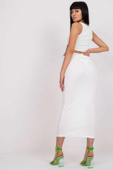 Spódnica Komplet Model RV-KMPL-7846.66 Ecru - Rue Paris Rue Paris