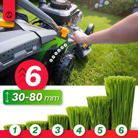 Kosiarka spalinowa z napędem 40 cm 45 l Zongshen 141cc + olej Humberg HM-600