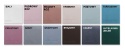 Łóżko SIERRA kaszmir stelaż metalowy 140x200 TRINITY Pudrowy róż
