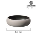 Miska Mia Black 165mm, 650 ml