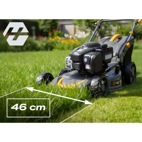 Kosiarka spalinowa z napędem 46 cm mulczowanie 70 l 140cc + olej Humberg HM-604