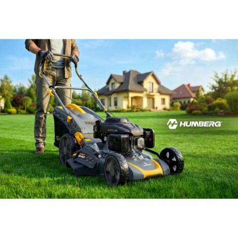 Kosiarka spalinowa z napędem 51 cm 70 l loncin 196cc + olej Humberg HM-601